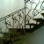 Barandilla escalera fabricada en forja para vivienda particular